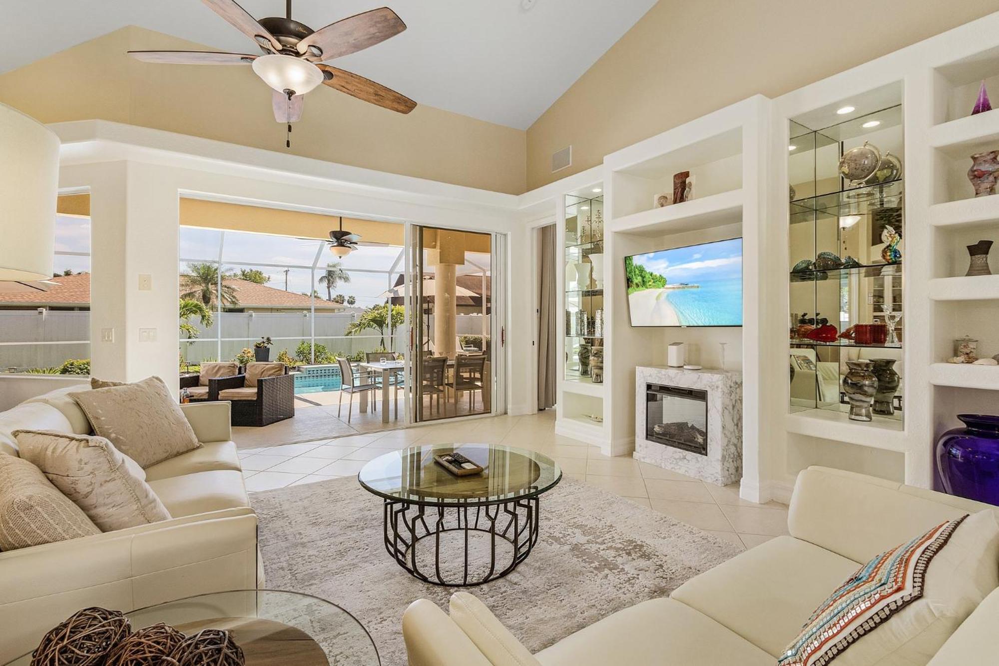 Villa-Haze, Lots Of Privacy, Solar & Electric Heated Pool And Spa Cabo Coral Exterior foto
